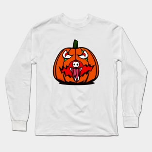 Pumpkin Screamed Long Sleeve T-Shirt